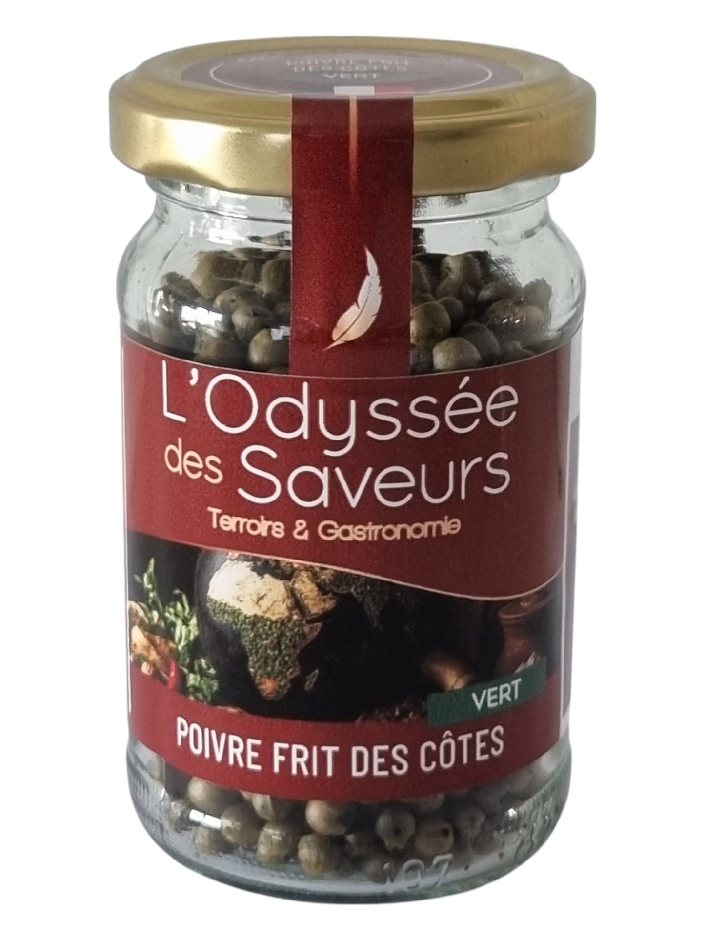 Poivre Vert Frit des Côtes ou Poivre de Jade