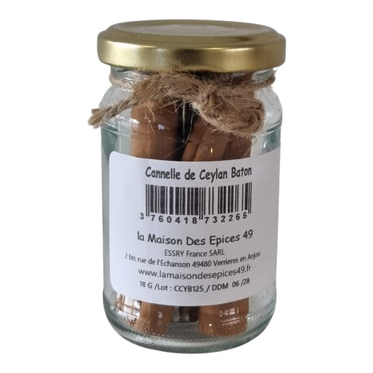Cannelle de Ceylan Bâton