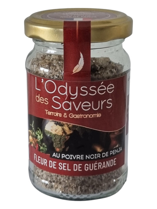 Fleur de Sel de Guérande au Poivre Noir de Penja
